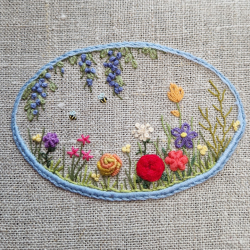 17.01.26 Lysegrnne nybegyndere - Broder vilde blomster med Rikke fra Moonfeather