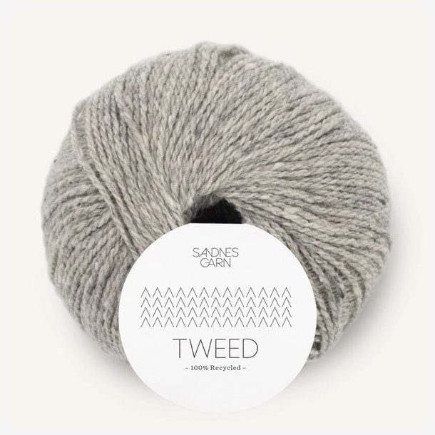 Tweed - 100% Recycled - Lys gr 1085 - 3161085