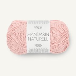 Mandarin Naturell - Lys Ferskenblomst 4002 - 115976