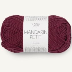 Mandarin Petit - Dyb Burgunder 4372 - 126773