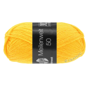Lana Grossa Meilenweit Str�mpegarn Gul 1421 - 44945