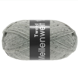 Meilenweit TWEED Strmpegarn 100 g - Gr meleret 110 - 40662