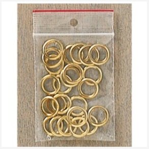 Messingringe 16 mm - 24 stk