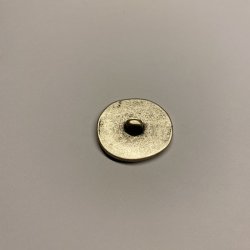 Metalknap 25 mm 