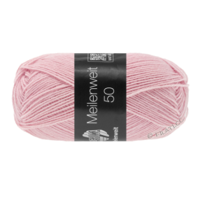Lana Grossa Meilenweit Str�mpegarn Rose 1424 - 45788