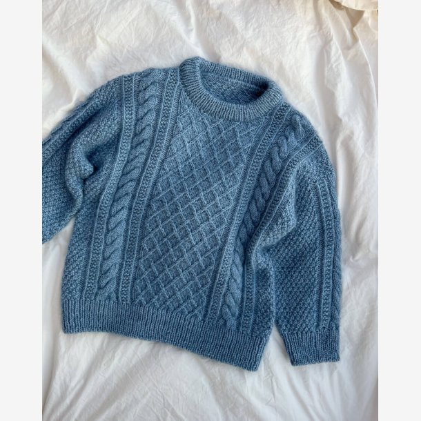 Moby Sweater Junior - Opskrift fra PetiteKnit uden garn