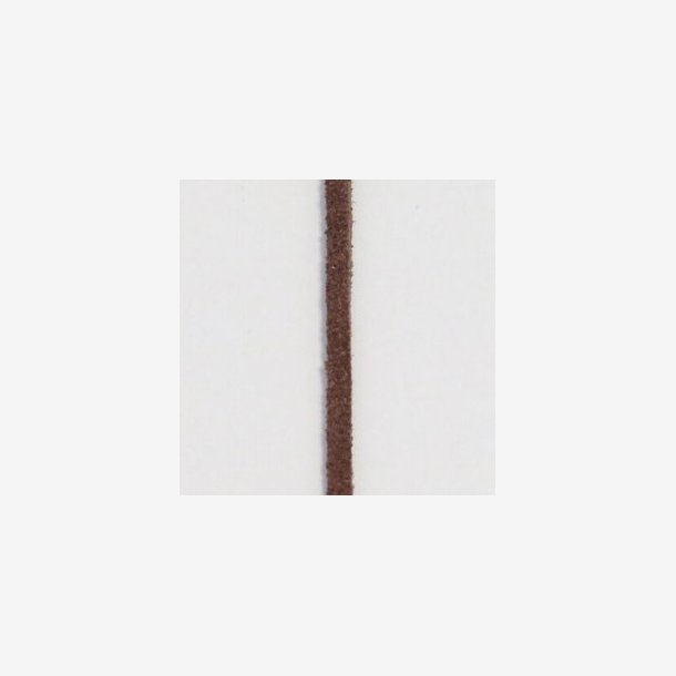 Moccasin snre - Brun 3mm 