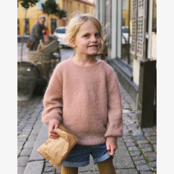 Novice Sweater Junior - Mohair Edition uden garn