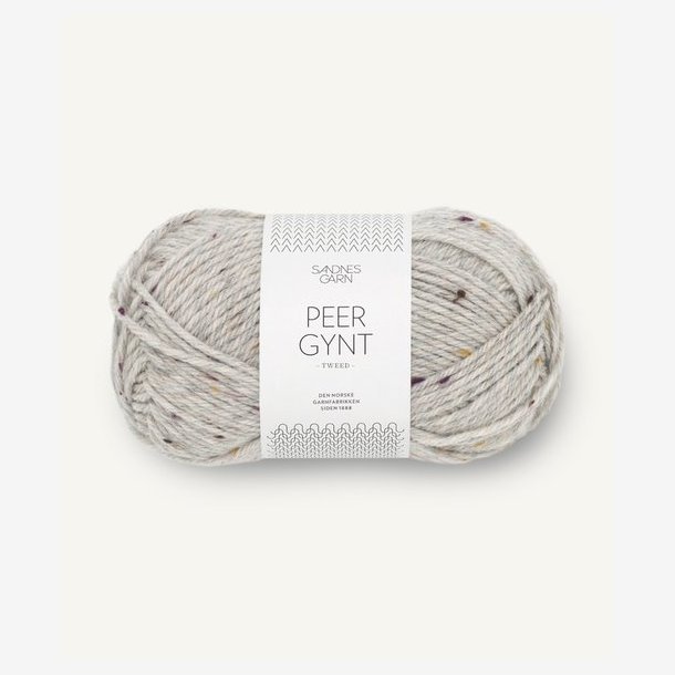 Peer Gynt -  Lys Grmeleret Lvfald Tweed 1035 - 117439