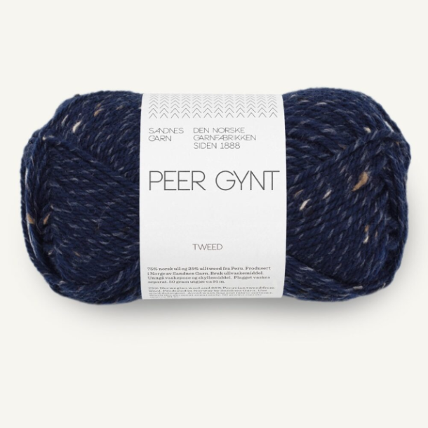 Peer Gynt - Marinebl/Natur Tweed 5585 - 130600