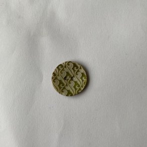 Knap - Perlemor lys/gr�n 23 mm 