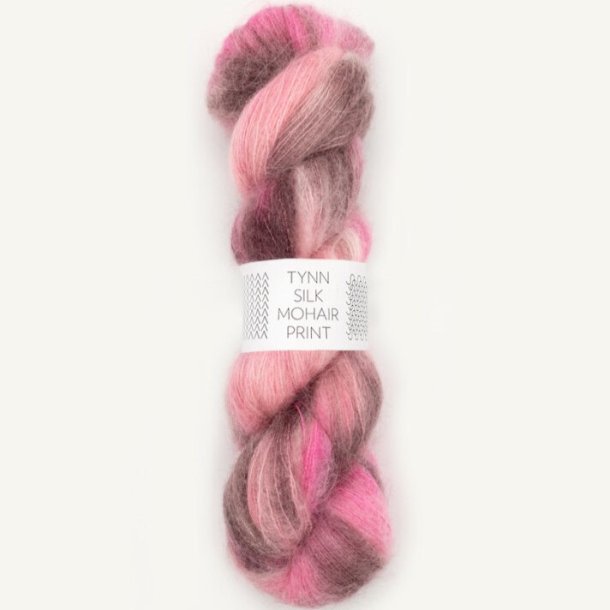 Tynn Silk Mohair Print - Pink Berries 11924700 - 3112375