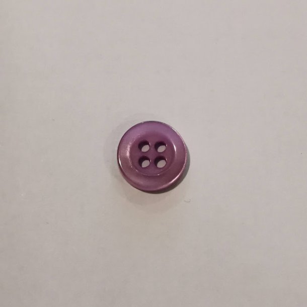 Plastikknap 12 mm - Violet 