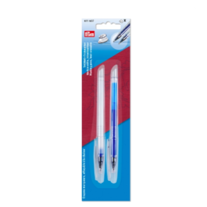 Thermo trick-marker hvid og bl� (2 stk)