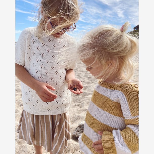 Rigmors sommerbluse Junior | Petiteknit | opskrift