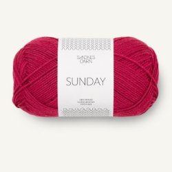 Sunday fra Sandnes Garn - Rumba rd 4255 - 125183