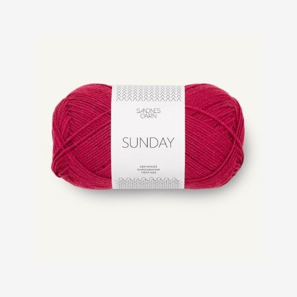 Sunday fra Sandnes Garn - Rumba rd 4255 - 125183