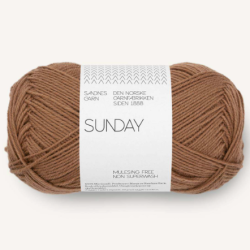 Sunday fra PetiteKnit - Pecan Brown 3052 - 136132