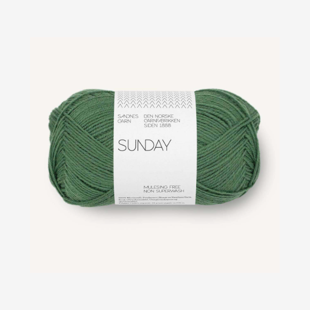 Sunday fra PetiteKnit - Elm Green 8073 - 137052