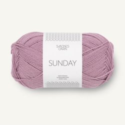SANDES GARN TILBUD - Sunday fra Sandnes Garn - Rosa Lavendel 4632 - 126993