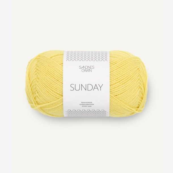 Sunday fra Sandnes Garn - Lemon 9004 - 119545