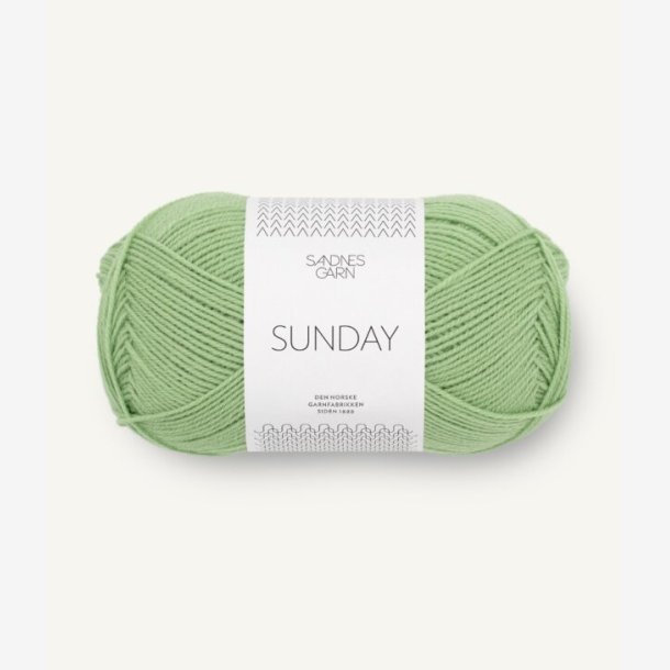 Sunday fra Sandnes Garn - Spring green 8733 - 129477