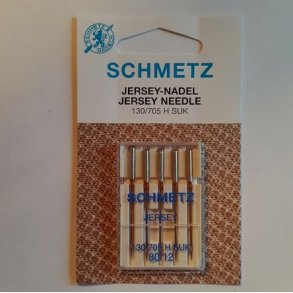 Symaskinenle Schmetz Jersey 80/12