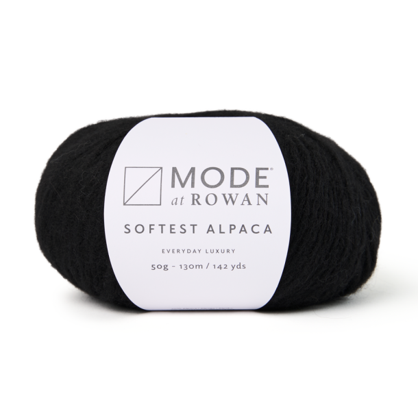 Softest Alpaca - Mode at Rowan Black 010 - 718835