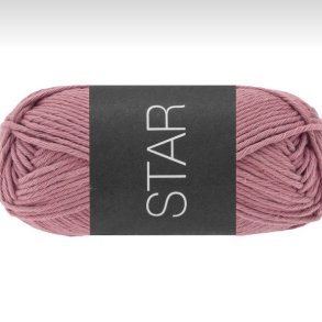 Star fra Lana Grossa antikrosa 115 - 102 