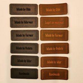 Strygemrker: Made by .......