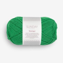 Sunday fra PetiteKnit - Statement Green 8236 - 130064