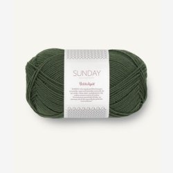 Sunday fra PetiteKnit - Pine 9581 - 123211