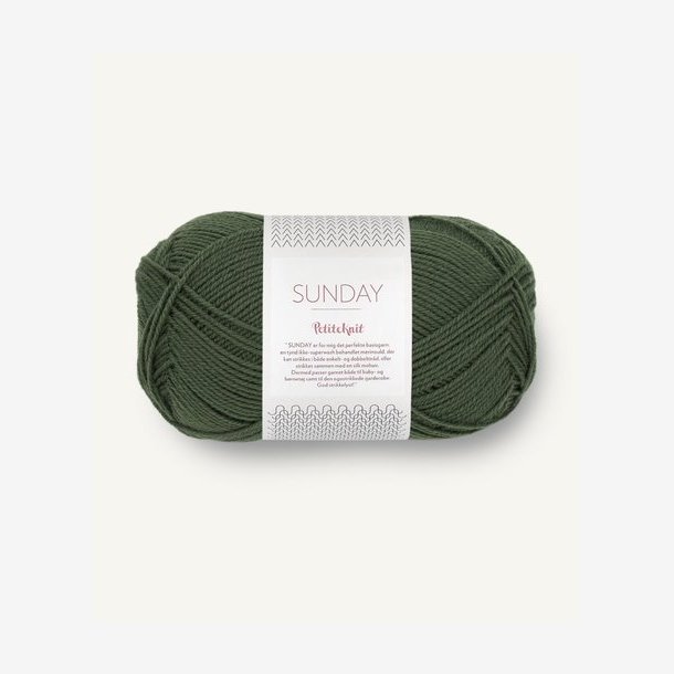 Sunday fra PetiteKnit - Pine 9581 - 123211