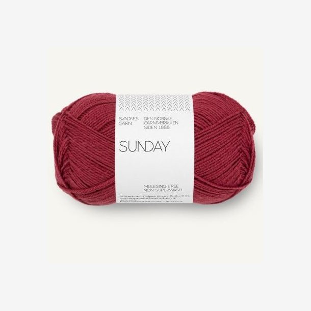 Sunday fra Sandnes Garn - Rustic Rose 4353 - 132107