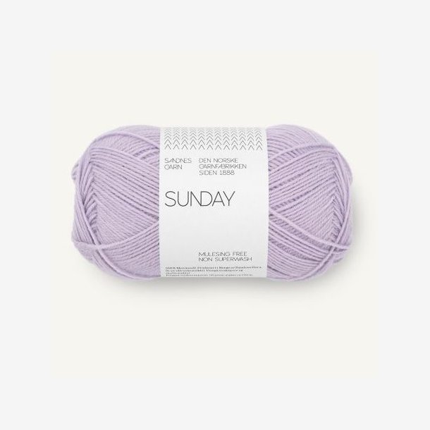 Sunday fra Sandnes Garn - Lavender 5223 - 132102