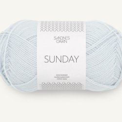 Sunday fra Sandnes Garn - Arctic ice 5811 - 127001