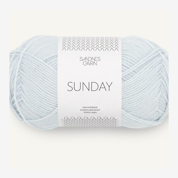 Sunday fra Sandnes Garn - Arctic ice 5811 - 127001