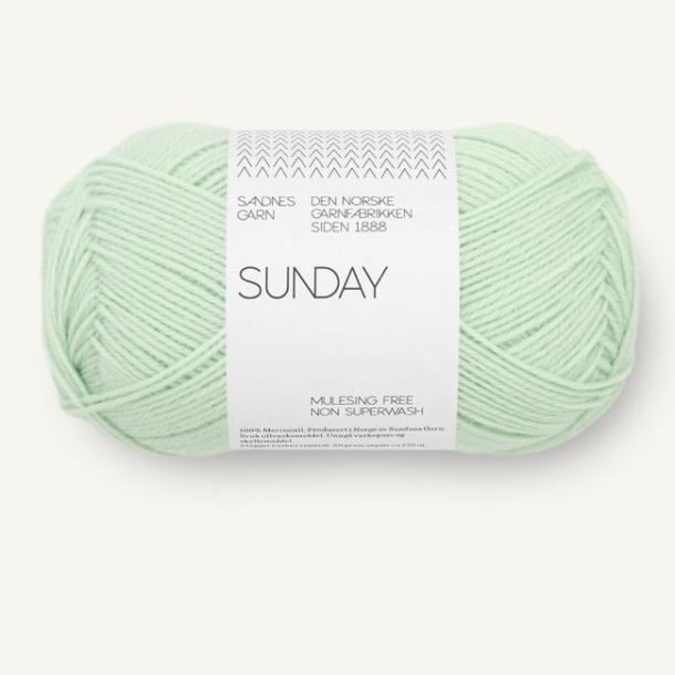 Sunday fra PetiteKnit - Mint Green 7911 - 132495