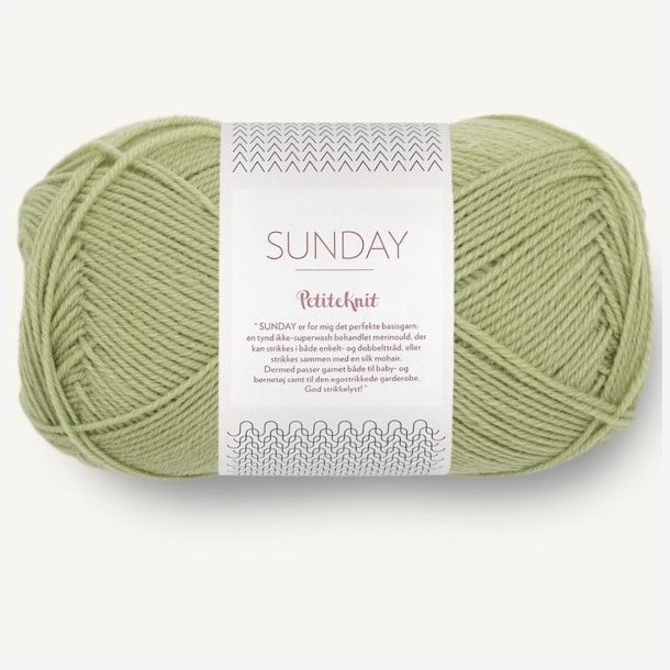 Sunday fra PetiteKnit - Green Tea 9533 - 122630