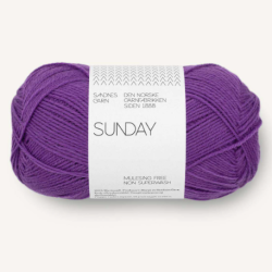 Sunday fra Sandnes Garn - Plum 5045 - 137484