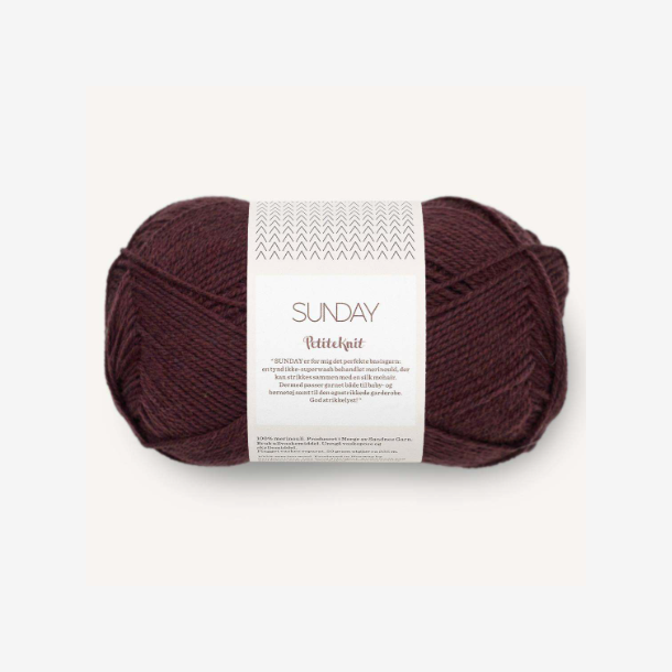 Sunday fra PetiteKnit - Velvet Fig 4682 - 136416