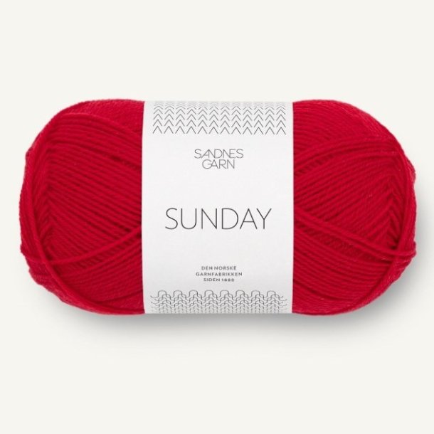 Sunday fra Sandnes Garn - Rd 4219 - 125187