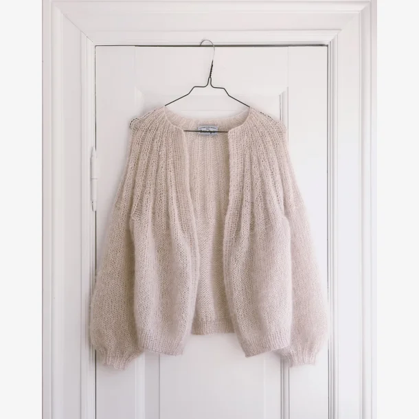 Sunday cardigan - mohair edition |  opskrift