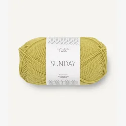 SANDES GARN TILBUD - Sunday fra Sandnes Garn - Sunny Lime 9825 - 126658