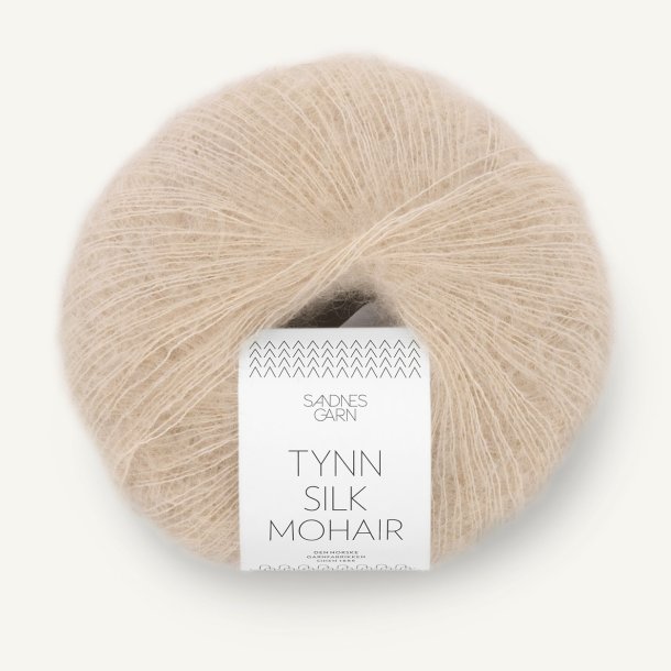 Tynn Silk Mohair - Beigemeleret 2650 - 240142