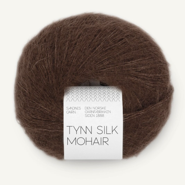 Tynn Silk Mohair - Cacao nibs 3091 - T5119738