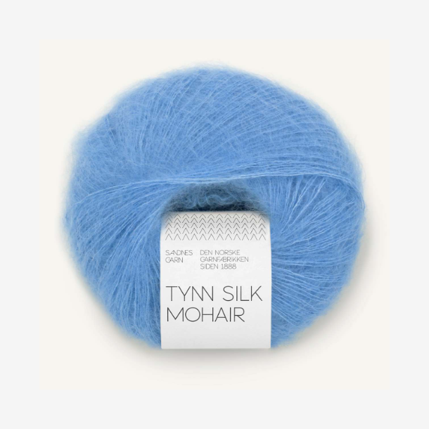 Tynn Silk Mohair - Provence Blue 5824 - 261980