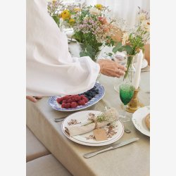 Tema 65 - Blklokke db - Hfte fra Sandnes Garn