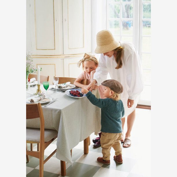 Tema 65 - Blklokke db - Hfte fra Sandnes Garn