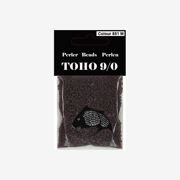 TOHO Perler 9/0 Farve 851 M - 40 g